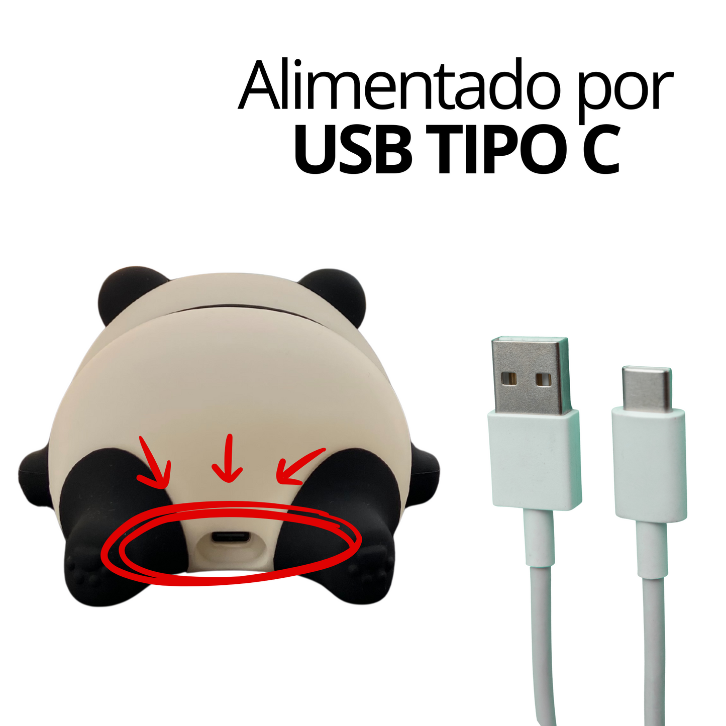 PANDA SILICONE LAMP